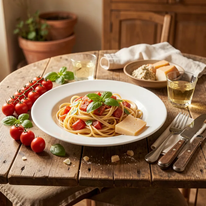 Dresser une belle table à l'italienne, simple et chaleureuse