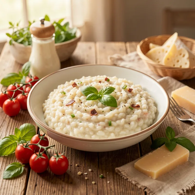 Réussir un risotto crémeux à la maison, geste par geste
